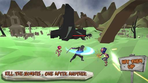 Ninja Warrior Vs Zombie screenshot 2
