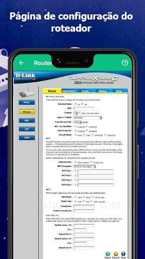 Senha do roteador WiFi - Configuração do roteador screenshot 3