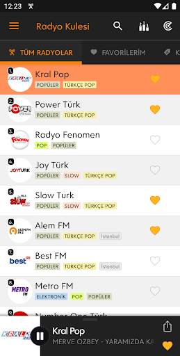 Radyo Kulesi - Tüm Radyolar - Canlı Radyo Dinle screenshot 1