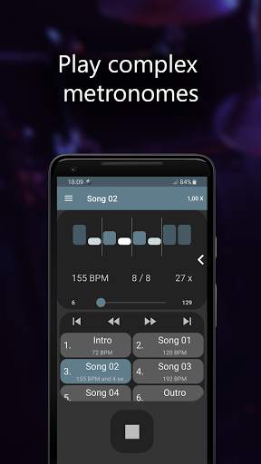 Camtronome - metronome, camera screenshot 5
