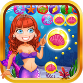 Mermaid Princess Bubbles icon