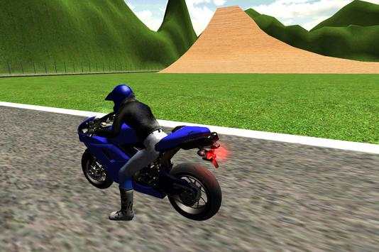Motorbike Extreme Driving 3D screenshot 6