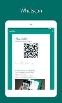 Tablet for WhatsApp / Whatsweb screenshot 1