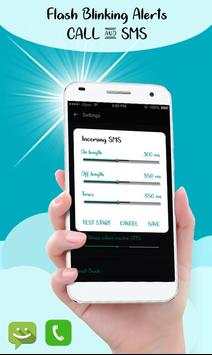 Flash Blinking on Call & SMS Auto Flashlight Alert screenshot 3