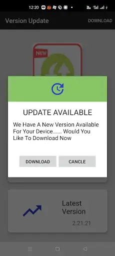 Latest Version Update screenshot 2