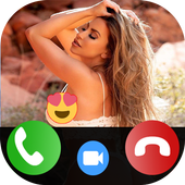 Girls chat fake call sexy icon
