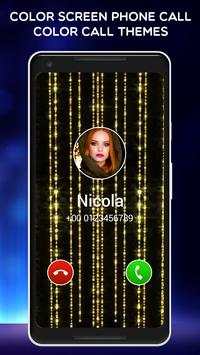 Color Screen Phone Call - Color Call Themes screenshot 4