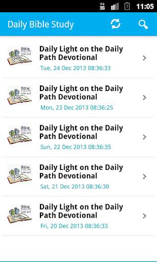 Daily Bible Study screenshot 1