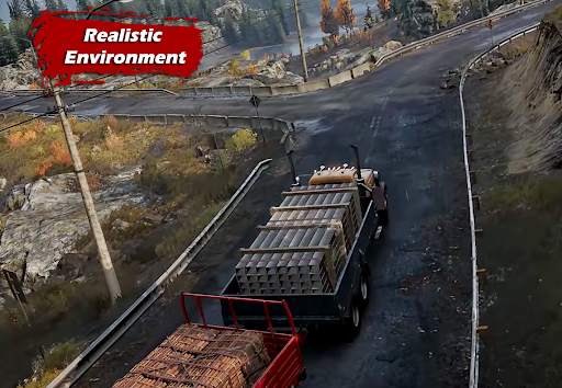 Truck Simulator 2021: New Truck Driving Games 2021 screenshot 4