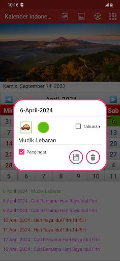 Kalender Indonesia 3 تصوير الشاشة