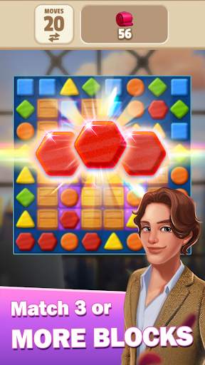 Rachel's Diary - Match 3 Romance Puzzle Games screenshot 4