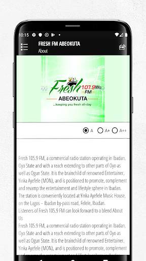 FRESH FM ABEOKUTA screenshot 4
