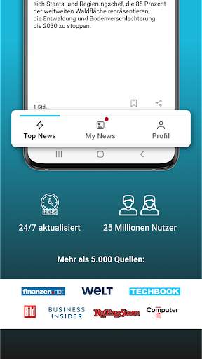 upday News for Samsung screenshot 2
