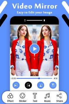 Video Miror Effect editor screenshot 2