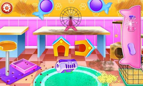 Pet shop cleaning - Animal game screenshot 5