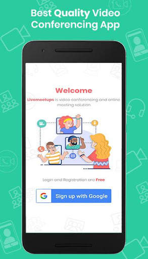 LiveMeetups: Online Meetings, Video Conferencing screenshot 3