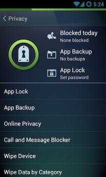 AVG AntiVirus for Samsung screenshot 5