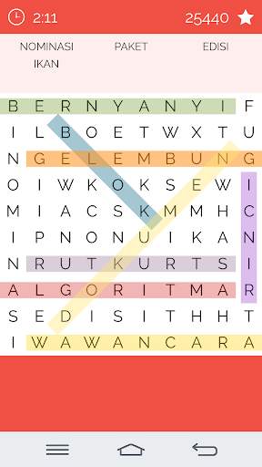 Word Search Indonesian screenshot 4