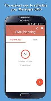 SMS Planning (Scheduler) screenshot 1