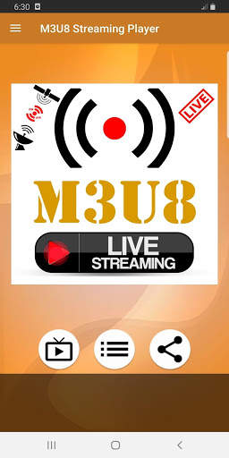 Live TV M3U8 Streaming Player screenshot 2