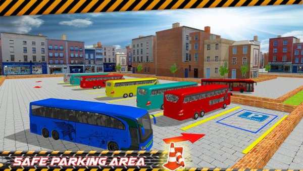 Real Coach Bus Simulator Drive City Bus Parking screenshot 2