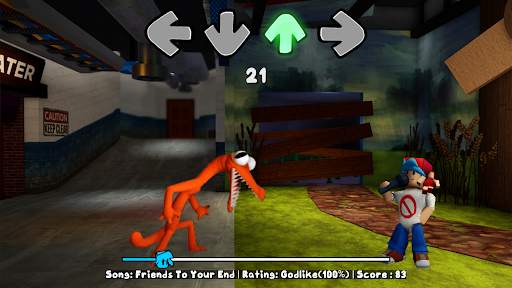 Rainbow Friends FNF Mod screenshot 3