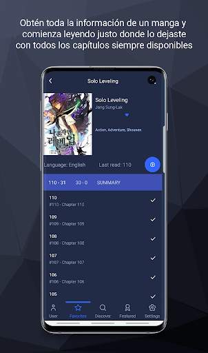 Manga UP! lector libre screenshot 2