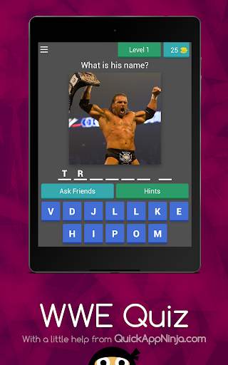 WWE Quiz screenshot 7