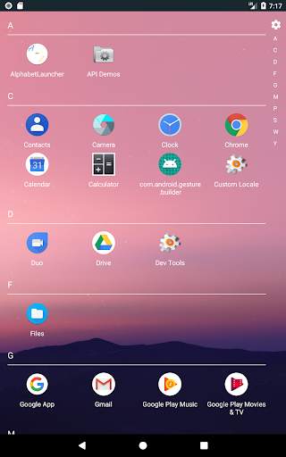 Alphabet Launcher screenshot 4