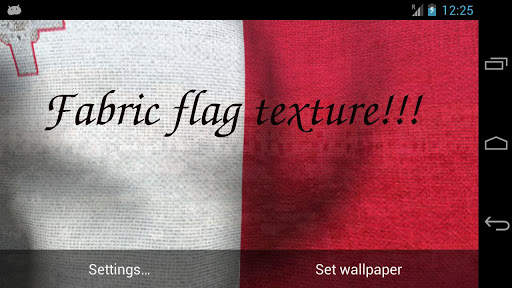 Malta Flag Live Wallpaper screenshot 6