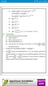 Maths Limits Formula Book screenshot 4