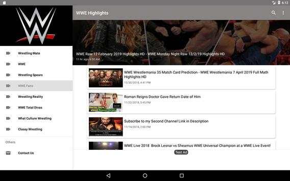 WWE Highlights स्क्रीनशॉट 5
