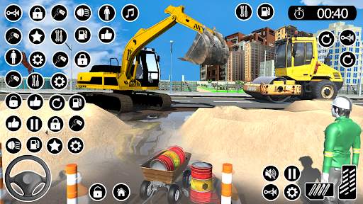 US Construction Games Sim JCB screenshot 3