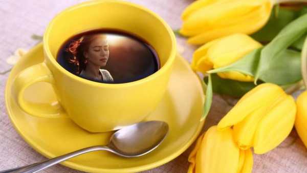 Coffee Cup Photo Frame Editor screenshot 2