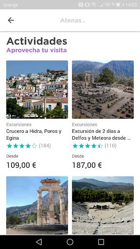 Atenas guía turística en español y mapa 🏛️ screenshot 3