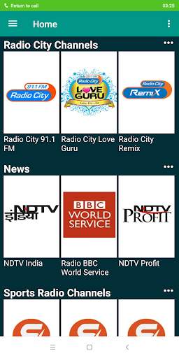 IC Live Radio with media player screenshot 3