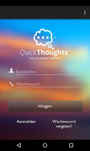 QuickThoughts screenshot 1