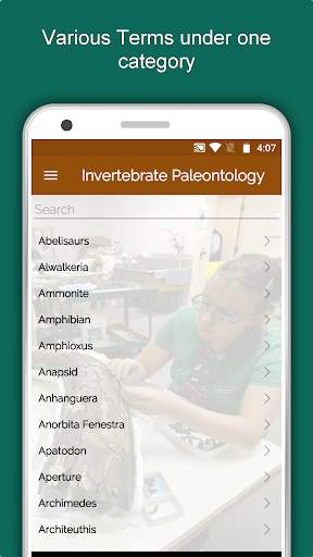 Palaeontology Dictionary - Fossil Discovery Guide 3 تصوير الشاشة