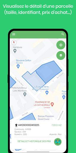 Géo Parcelle  - Recherche de cadastre screenshot 3