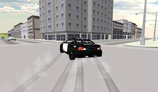 Polis arabası yarışçısı 3D screenshot 9