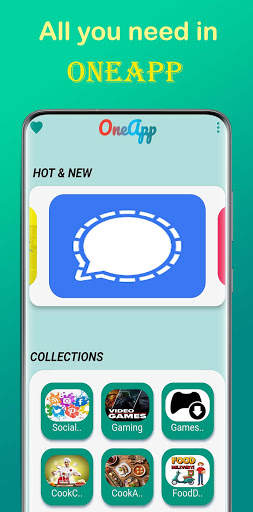 All in OneApp Social Media, En screenshot 1