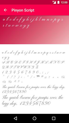 Font Romantis untuk FlipFont screenshot 6