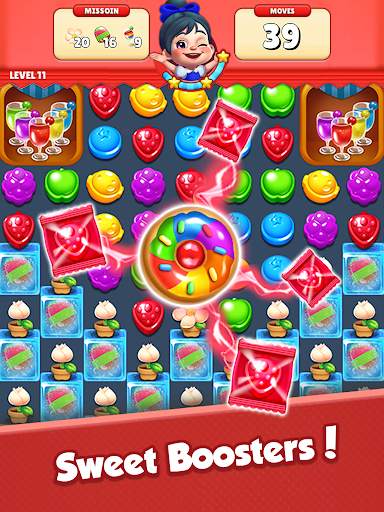 Sugar Hunter: Match 3 Puzzle 12 تصوير الشاشة