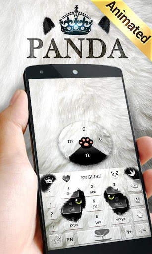 Panda GO Keyboard Animated Theme screenshot 5