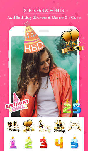 Birthday Photo Frame - Collage Maker & Bday Status screenshot 7