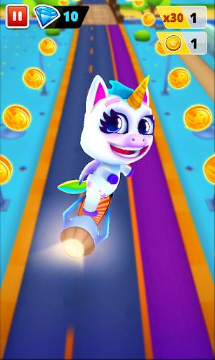 Unicorn Runner 2. Magical Running Adventure screenshot 6