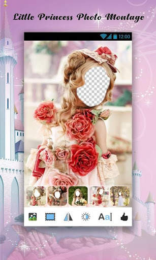 Little Princess Photo Montage скриншот 4