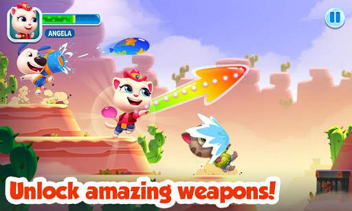 Talking Tom Splash Force скриншот 3