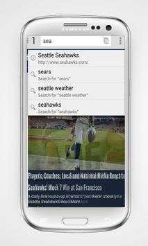 Fast Web Browser screenshot 1