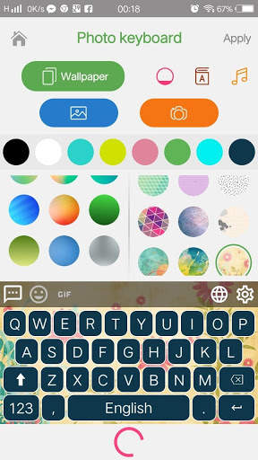 Photo Keyboard स्क्रीनशॉट 1